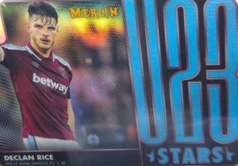 Declan Rice 2021 Topps Merlin Chrome #U23-20