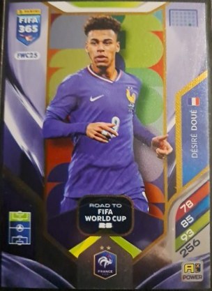 Desire Doue 2026 Panini FIFA 365 2026 #FWC25