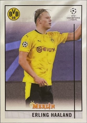 Erling Haaland 2020 Topps Merlin Chrome