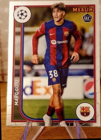Marc Guiu 2024 Topps Merlin Chrome UEFA Champions League #37