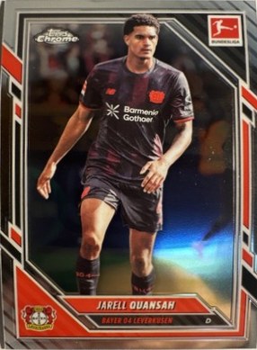 Jarell Quansah Topps Chrome Bundesliga #62