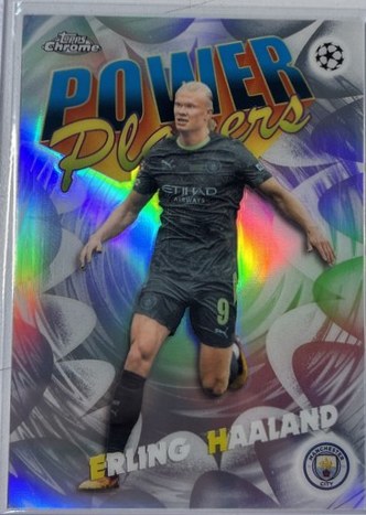 Erling Haaland 2025 Topps Chrome UEFA Club Comp Refractor #PP-6