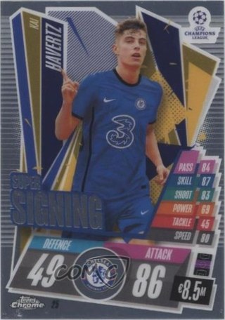 Kai Havertz 2020 Topps Attax UCL #25