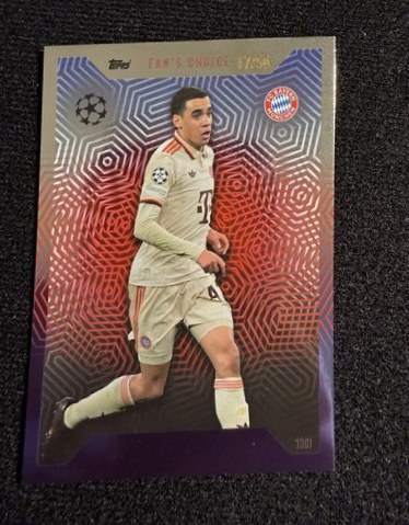Jamal Musiala 2024 Topps Total Football Blue /50