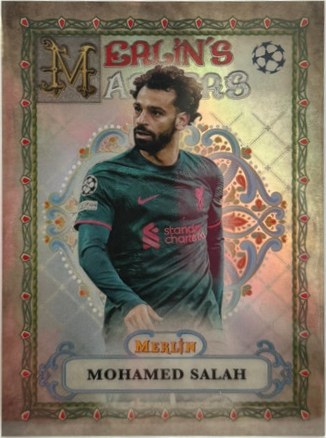 Mohamed Salah 2023 Topps Merlin Chrome UEFA #MM-7