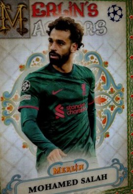 Mohamed Salah 2022 Panini Merlin Chrome UEFA #MM-7