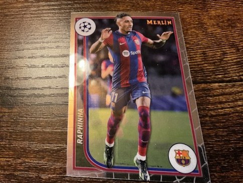 Raphinha 2023 Topps Merlin Chrome UEFA #35