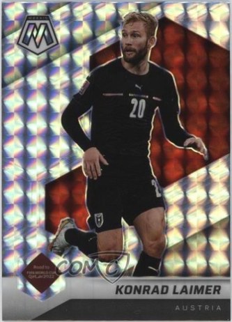 Konrad Laimer 2021 Panini Mosaic FIFA Road to World Cup Prizm #134