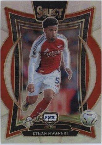 Ethan Nwaneri 2024 Panini Select FIFA Silver Prizm #12