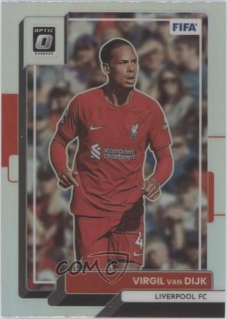 Virgil Van Dijk 2022 Panini Donruss Optic Holo Prizm #78