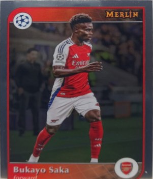 Bukayo Saka 2024 Topps Merlin #7