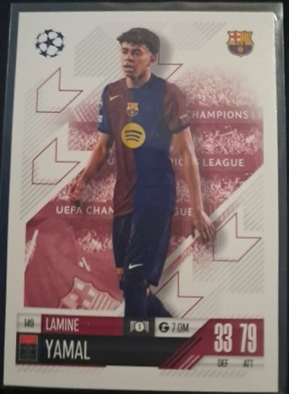 Lamine Yamal 2024 Topps UEFA Champions League #149