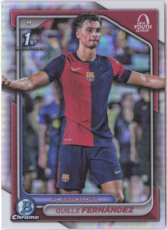 Guille Fernandez 2024 Topps Chrome UCC
