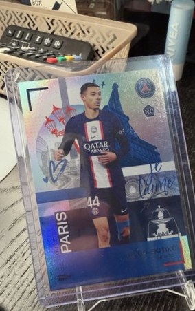 Hugo Ekitike 2022 Topps PSG /150