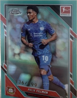 Malik Tillman 2025 Topps Chrome Bundesliga /199