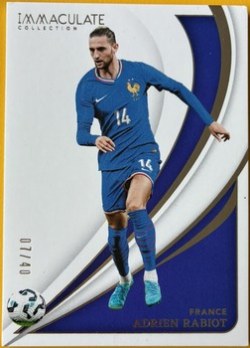 Adrian Rabiot 2024 Panini Immaculate Collection /40