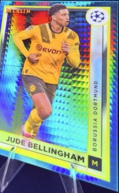 Jude Bellingham 2022 Topps Merlin Chrome UEFA Aqua #29