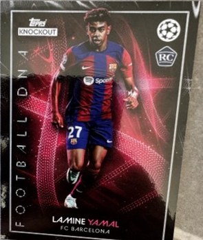 Lamine Yamal Topps Knockout /25