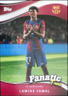 Lamine Yamal 2023 Topps FC Barcelona Fanatic Fans #FF-4
