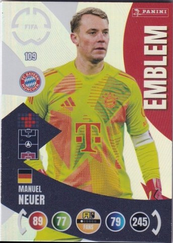 Manuel Neuer 2025 Panini FIFA Coupe Du Monde Des Clubs #109