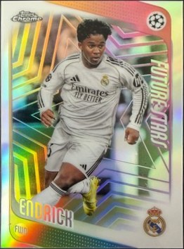Endrick 2025 Topps Chrome UCC Refractor /26