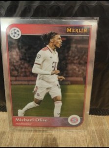 Michael Olise 2024 Topps Merlin UEFA Club Competitions #48