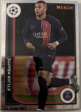 Kylian Mbappe 2023 Topps Merlin Chrome #92