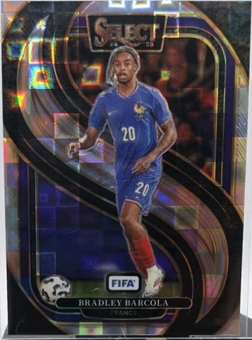 Bradley Barcola 2024 Panini Select FIFA Pandora Prizm #172