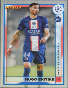 Hugo Ekitike 2023 Topps Merlin Chrome #100