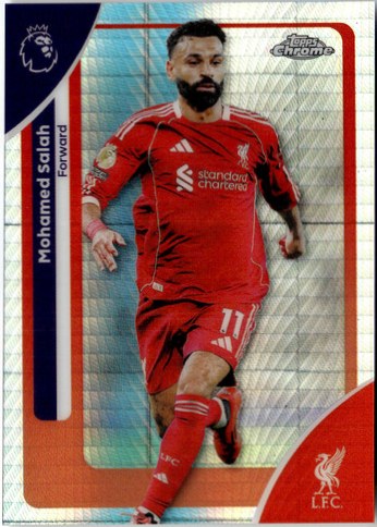 Mohamed Salah 2026 Topps Chrome Premier League #118