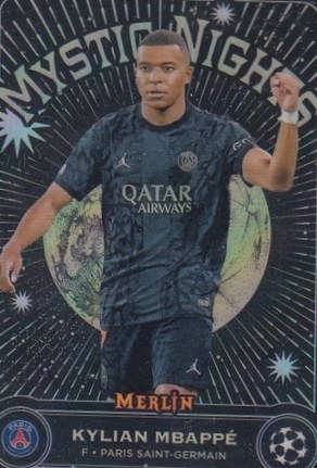 Kylian Mbappe 2024 Topps Merlin Chrome UEFA Champions League MN-2