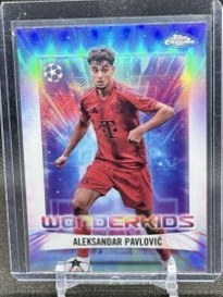 Aleksandar Pavlovic 2024 Topps Chrome Sapphire UCC Sapphire #WK-7