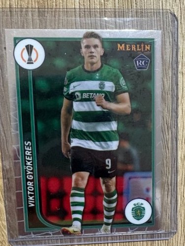 Victor Gyokeres 2024 Topps Merlin Chrome