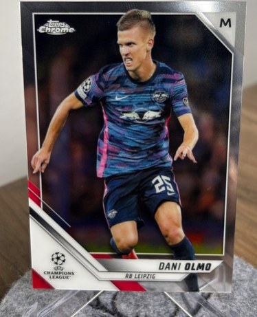 Dani Olmo 2021 Topps Chrome UEFA Champions League #141