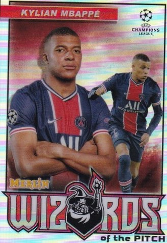 Kylian Mbappe 2020 Topps Merlin Chrome