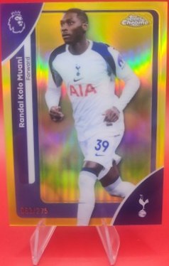 Randal Kolo Muani 2026 Topps Chrome Premier League /275