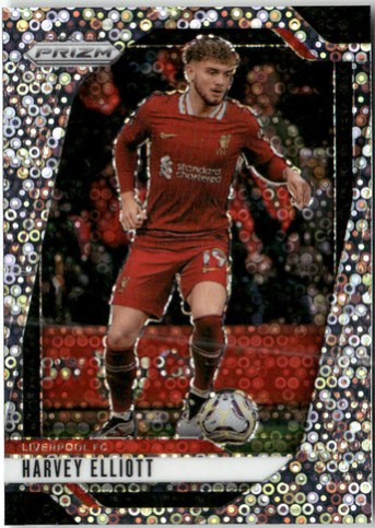 Harvey Elliott 2024 Panini Prizm Premier League Disco Prizm #42