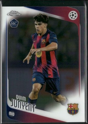 Quim Junyent 2026 Topps Cromo UEFA Clubes Competiciones #93