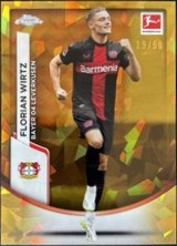 Florian Wirtz 2023 Topps Sapphire Chrome Gold /50