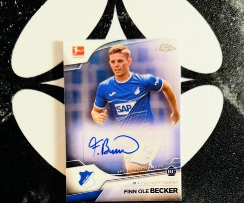 Finn Ole Becker 2023 Topps Chrome Bundesliga #BCA-FB