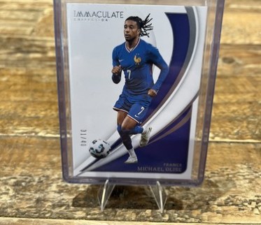 Michael Olise 2024 Panini Immaculate Collection 82/40