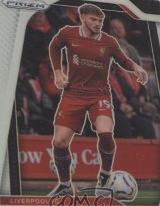 Harvey Elliott 2024 Panini Prizm Premier League Silver Prizm #42