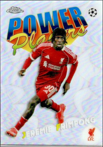 Jeremie Frimpong 2025 Topps Cromo UEFA #PP-1