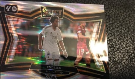 Endrick 2024 Panini Select Silver Halo