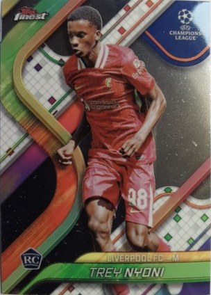 Trey Nyoni 2025 Topps Finest Champions League #114