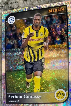 Serhou Guirassy 2024 Topps Merlin Chrome Refractor #183