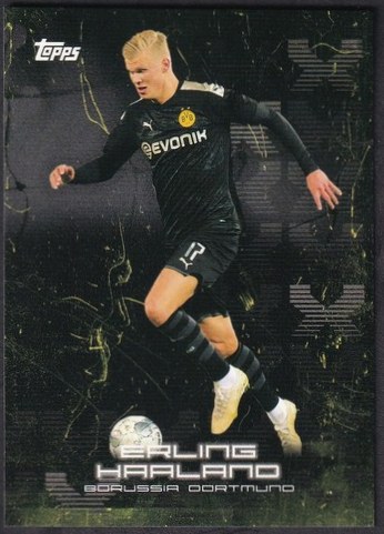 Erling Haaland 2020 Topps BVB Curated #25