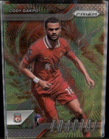 Cody Gakpo 2024 Panini Prizm Premier League Fractal #3