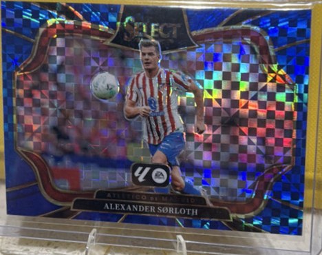 Alexander Sørloth Panini Select La Liga Prizm #222