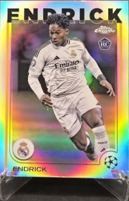 Endrick 2025 Topps Chrome UCC Refractor #100